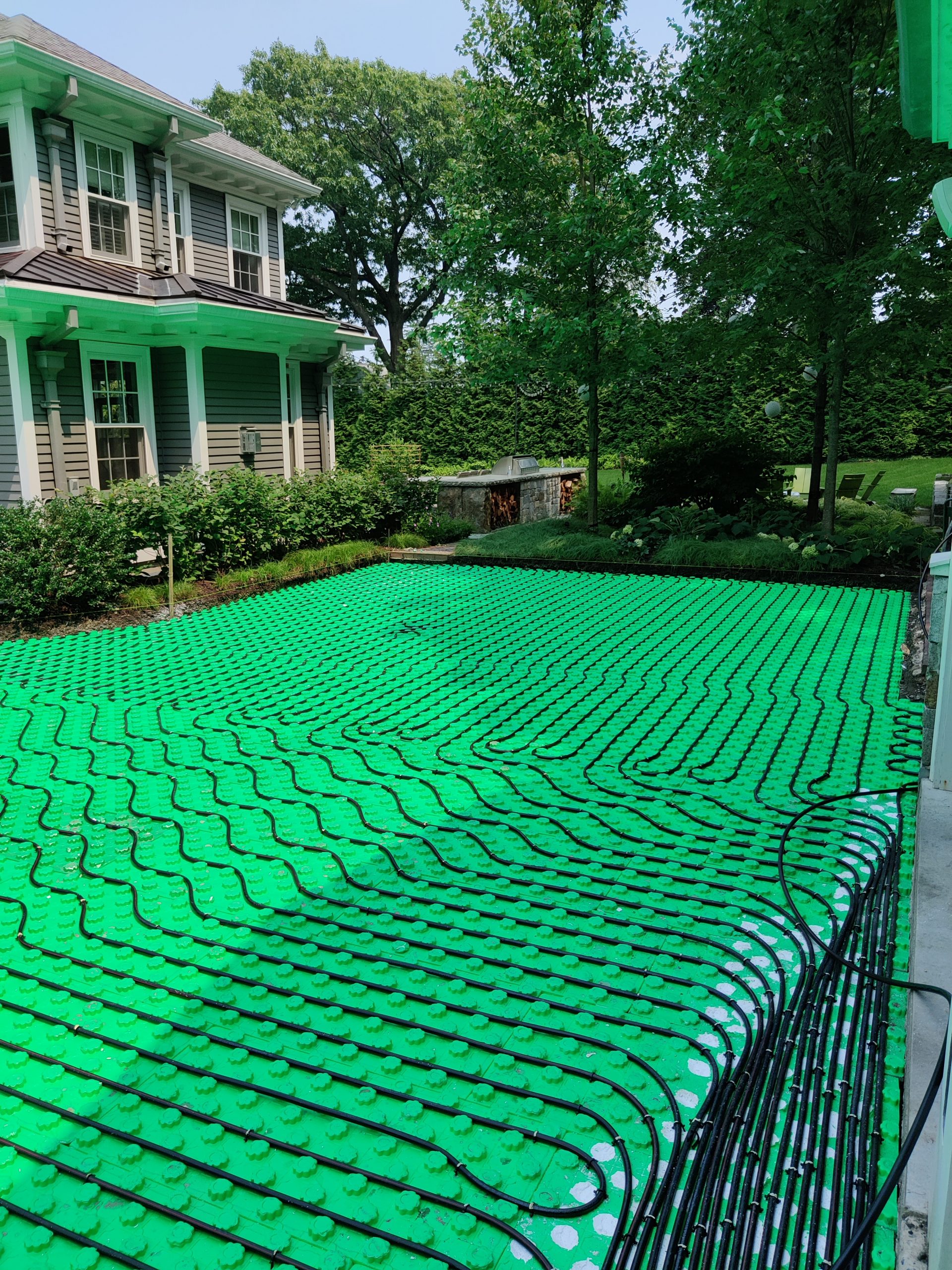 Hydronic Heated Driveways